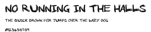 No Running In The Halls Preview