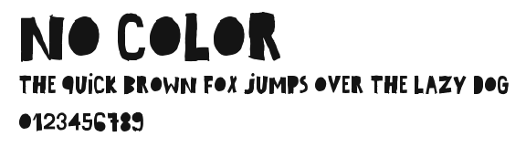 No Color Preview