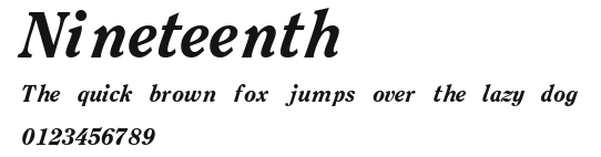 Nineteenth Preview