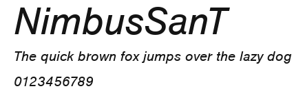 NimbusSanT Preview