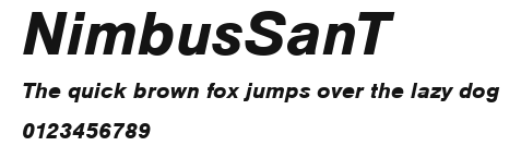 NimbusSanT Preview
