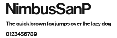 NimbusSanP Preview