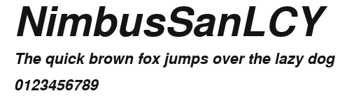 NimbusSanLCY Preview