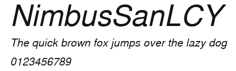 NimbusSanLCY Preview