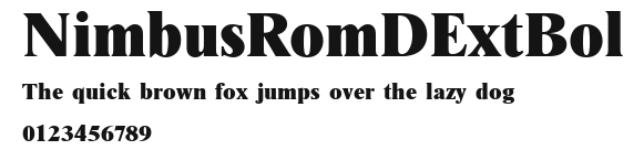 NimbusRomDExtBol Preview