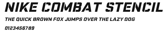 Nike Combat Stencil Preview