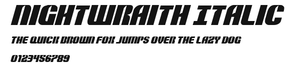 Nightwraith Italic Preview