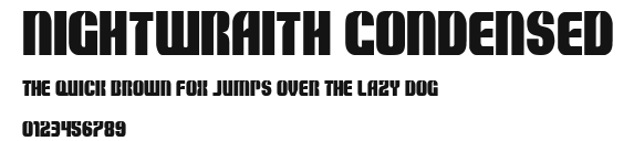 Nightwraith Condensed Preview