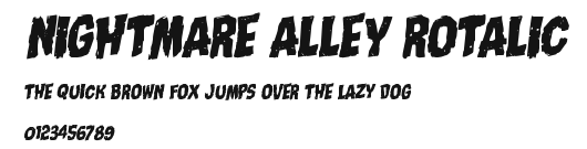 Nightmare Alley Rotalic Preview