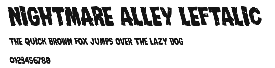 Nightmare Alley Leftalic Preview