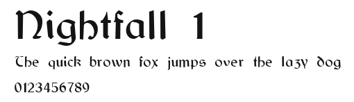 Nightfall 1 Preview
