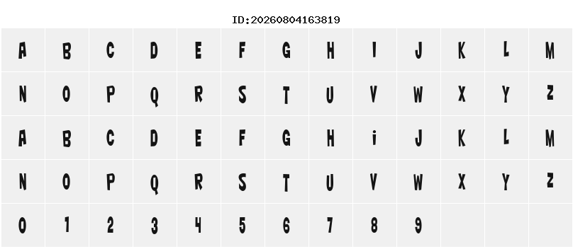 Character Map