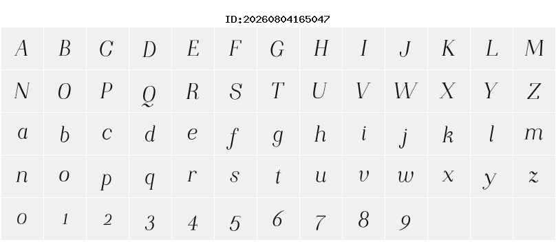Character Map