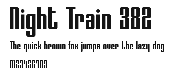 Night Train 382 Preview
