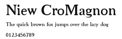Niew CroMagnon Preview