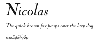 Nicolas Preview