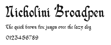 Nicholini Broadpen Preview