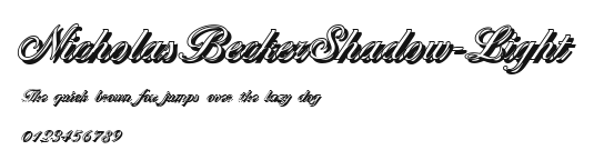 NicholasBeckerShadow-Light Preview