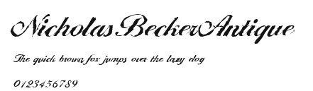 NicholasBeckerAntique Preview