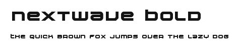 Nextwave Bold Preview