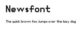 Newsfont Preview