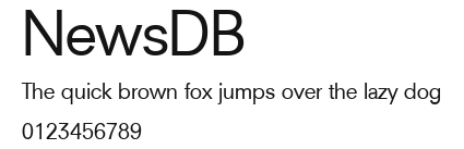 NewsDB Preview