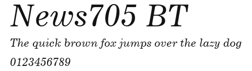 News705 BT Preview