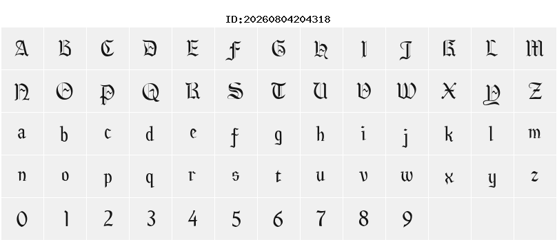 Character Map