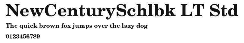 NewCenturySchlbk LT Std Preview