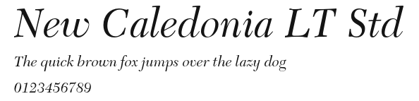 New Caledonia LT Std Preview