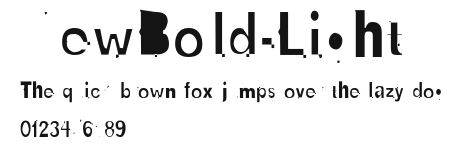 NewBold-Light Preview