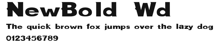 NewBold Wd Preview