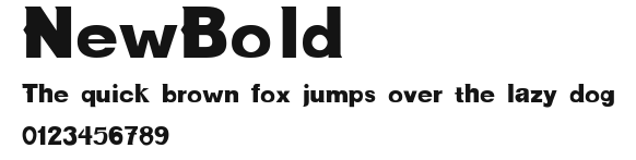 NewBold Preview