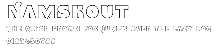 Namskout.otf