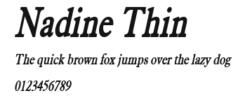 Nadine Thin.ttf