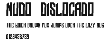 NUDO-Dislocado.ttf