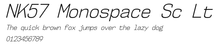 NK57 Monospace Sc Lt.ttf