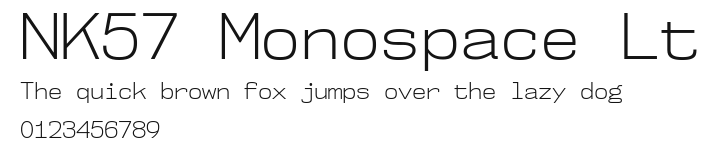 NK57 Monospace Lt Preview