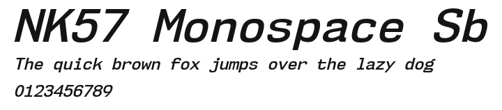 NK57 Monospace Sb Preview