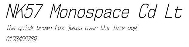 NK57 Monospace Cd Lt Preview