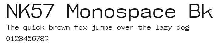NK57 Monospace Bk Preview