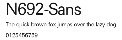 N692-Sans Preview