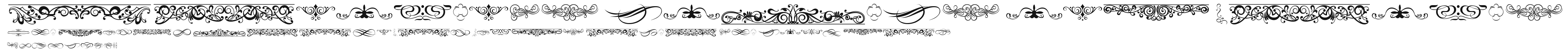 ornaments labels and frames.ttf