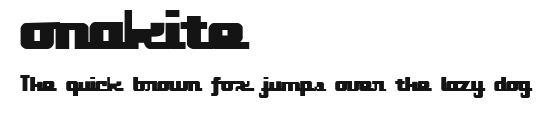 onakite.ttf