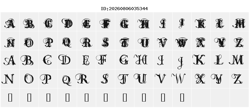 Character Map
