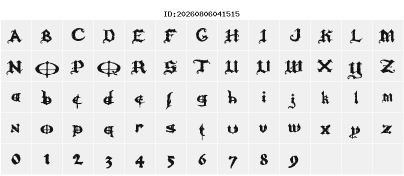 Character Map