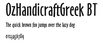 OzHandicraftGreek BT Preview