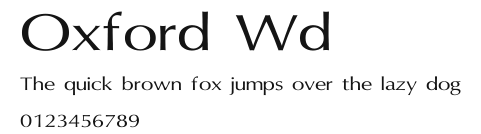 Oxford Wd Preview
