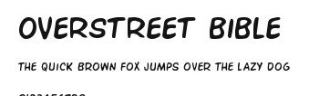 Overstreet Bible Preview