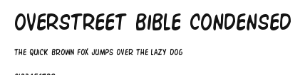 Overstreet Bible Condensed Preview